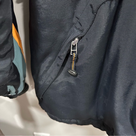 Obermeyer ATC Men’s Hooded Jacket Large Charcoal / Orange - Picture 9 of 11